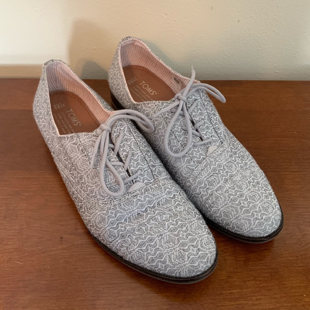 Toms Fabric Oxford Shoes